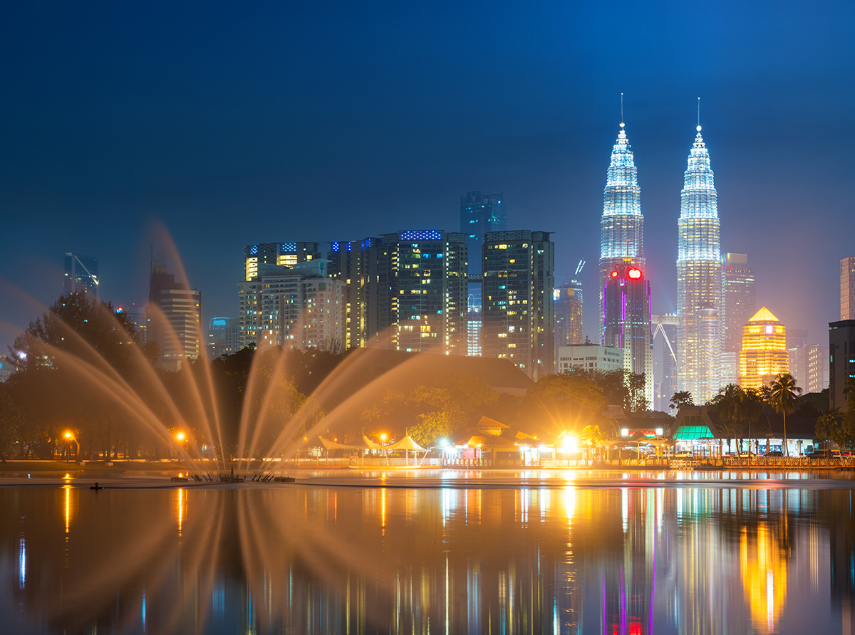 A modern city view showcasing the urban and academic environment for students.