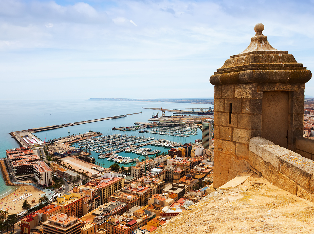 A picturesque city and port view representing the student experience in Tunisia.